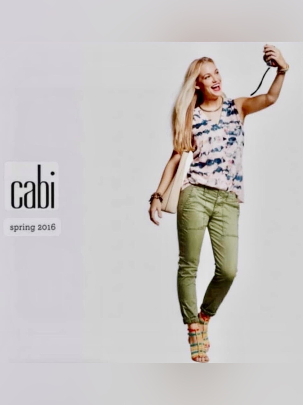 Cabi Women’s Traveler Pant #5076 Olive Green Size 4
